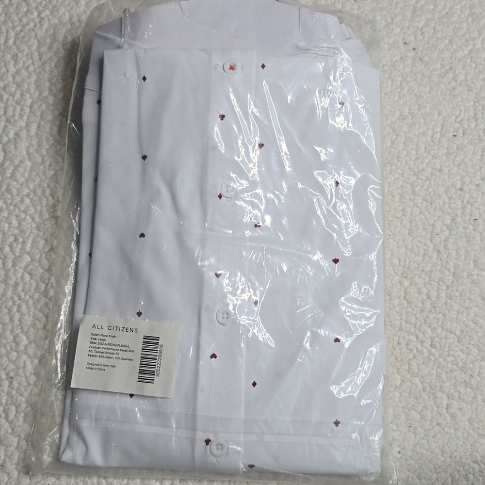 1459 NWT All Citizens Tailored Classic Fit Large Royal Flush - Picture 3 of 6